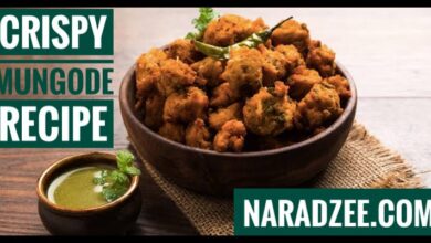 Crispy Mungode Recipe