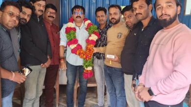 Congratulated the BJP President Betul