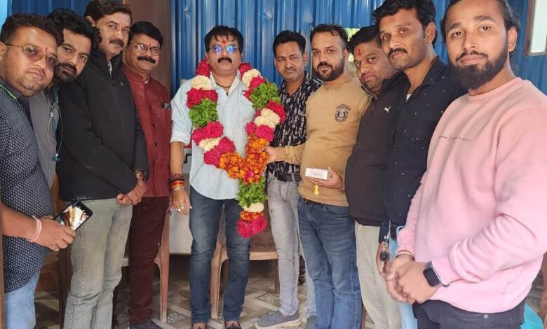 Congratulated the BJP President Betul