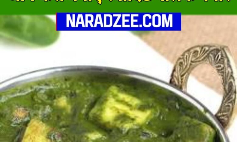 Palak Paneer Recipe