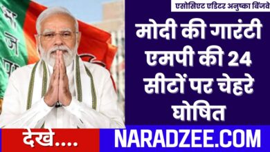 BJP LOKSABHA CANDIDATES